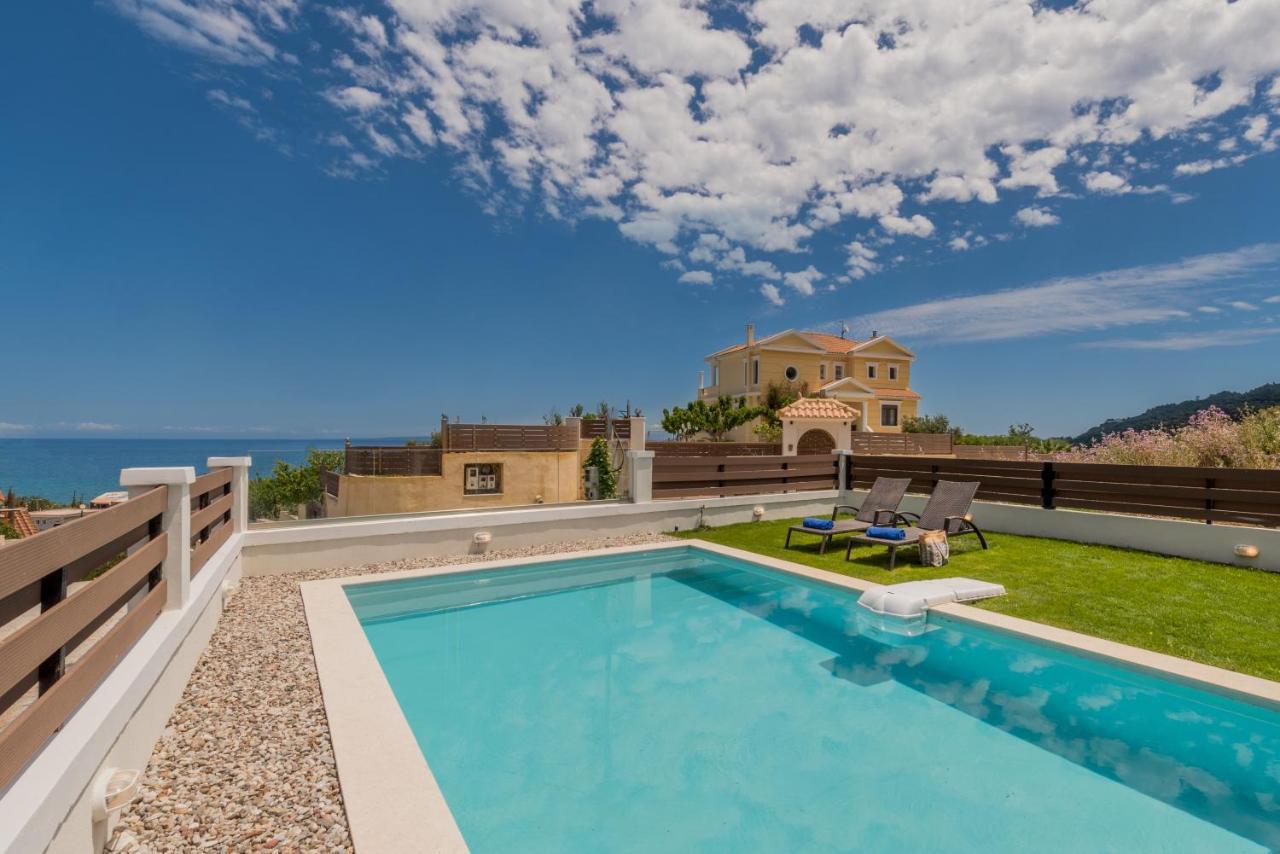 Astarte Villas - Villa Siesta With Private Pool Аргасі Екстер'єр фото